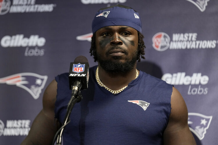 The trial for Patriots safety Jabrill Peppers is delayed a day because of a water main break